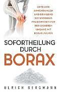 Kartonierter Einband Sofortheilung durch Borax von Ulrich Bergmann