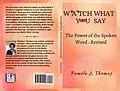 ePUB Watch What You Say von Pamela Thomas