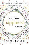Couverture cartonnée 3 Minute Happiness Journal de Kristen Butler