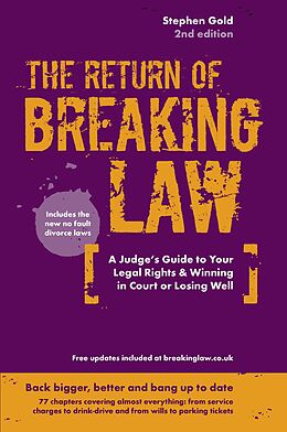 eBook (epub) The Return of Stephen Gold's Breaking Law de Stephen Gold
