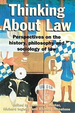 E-Book (epub) Thinking About Law von Rosemary Hunter