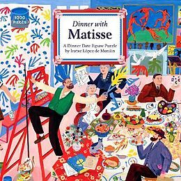 Broché Dinner with Matisse A 1000 Piece Dinner Date Jigsaw Puzzle de Iratxe Lopez de Munain