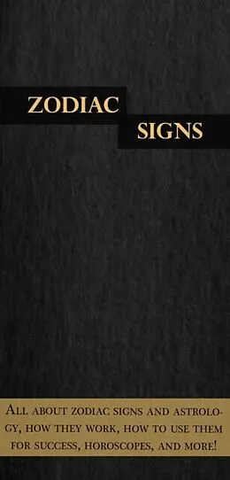 E-Book (epub) Zodiac Signs von Andrew Cozyn