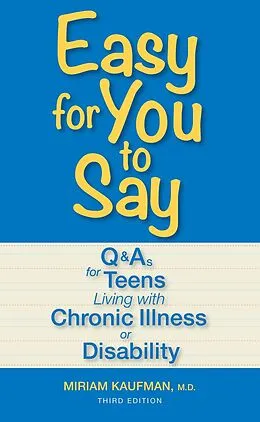 E-Book (epub) Easy for You to Say von Miriam Kaufman