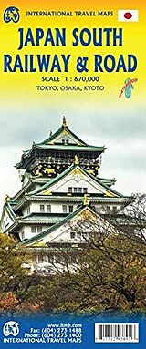 (Land)Karte Japan South Railway & Road Map von 
