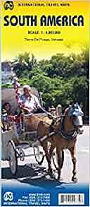 (Land)Karte ITM Map South America von 