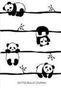 Kartonierter Einband Cute Pandas - Dotted Bullet Journal von Blank Classic