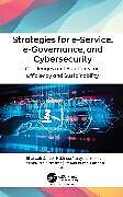 Kartonierter Einband Strategies for e-Service, e-Governance, and Cybersecurity von 