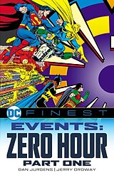 Couverture cartonnée DC Finest: Events: Zero Hour Part 1 de Dan Jurgens, Jerry Ordway