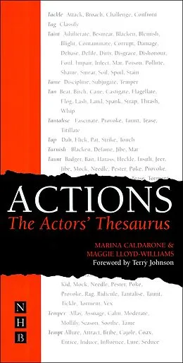 E-Book (epub) Actions: The Actors' Thesaurus von Marina Caldarone, Maggie Lloyd-Williams