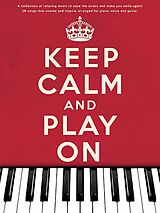  Notenblätter Keep calm and play on