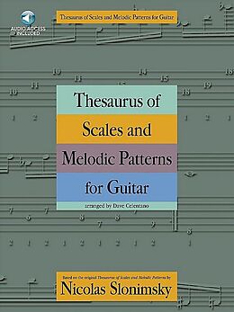 Nicolas Slonimsky Notenblätter Thesaurus of Scales and Melodic Patterns (+Online Audio)