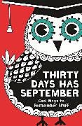 Couverture cartonnée Thirty Days Has September de Christopher Stevens