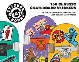 Couverture cartonnée Stickerbomb Skate de Studio Rarekwai