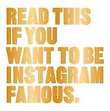 Couverture cartonnée Read This if You Want to Be Instagram Famous de Carroll Henry