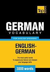 E-Book (epub) German vocabulary for English speakers - 3000 words von Andrey Taranov