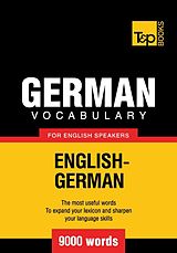 E-Book (epub) German vocabulary for English speakers - 9000 words von Andrey Taranov