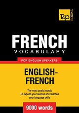 eBook (epub) French vocabulary for English speakers - 9000 words de Andrey Taranov