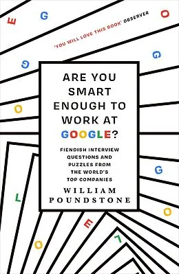 E-Book (epub) Are You Smart Enough to Work at Google? von William Poundstone