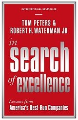 Couverture cartonnée In Search Of Excellence de Robert H Waterman Jr