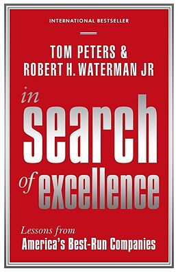 Couverture cartonnée In Search Of Excellence de Robert H Waterman Jr