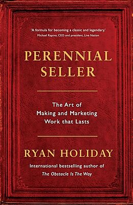 Couverture cartonnée Perennial Seller de Ryan Holiday