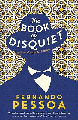 Couverture cartonnée The Book of Disquiet de Fernando Pessoa