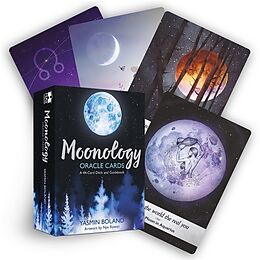 Cartes de texte/symboles Moonology(TM) Oracle Cards de Yasmin Boland