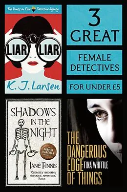 E-Book (epub) 3 Great Female Detectives von K. J. Larsen, Tina Whittle, Jane Finnis