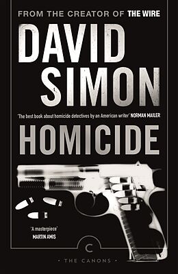 Couverture cartonnée Homicide de Simon David