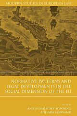E-Book (epub) Normative Patterns and Legal Developments in the Social Dimension of the EU von 