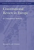 E-Book (pdf) Constitutional Review in Europe von Maartje De Visser