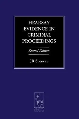 E-Book (epub) Hearsay Evidence in Criminal Proceedings von J R Spencer