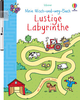 Agrafé Mein Wisch- und Weg- Buch: Lustige Labyrinthe de Jessica Greenwell