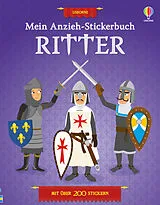 Kartonierter Einband Mein Anzieh-Stickerbuch: Ritter von Kate Davies