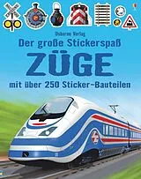 Kartonierter Einband Der große Stickerspaß: Züge von Simon Tudhope
