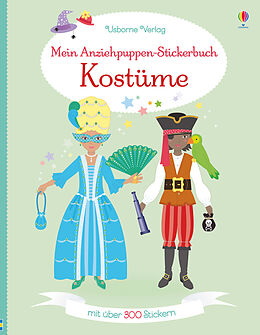 Couverture cartonnée Mein Anziehpuppen-Stickerbuch: Kostüme de Emily Bone