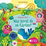 Fester Einband Klänge der Natur: Was hörst du im Garten? von Sam Taplin