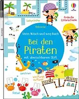 Kartonierter Einband Mein Wisch-und-weg-Buch: Bei den Piraten von Kirsteen Robson