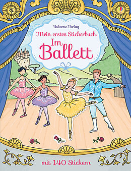 Couverture cartonnée Mein erstes Stickerbuch: Im Ballett de Caroline Young