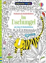 Kartonierter Einband Usborne Minis - Malbuch: Im Dschungel von Sam Smith