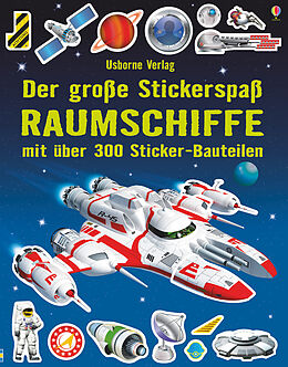 Couverture cartonnée Der große Stickerspaß: Raumschiffe de Simon Tudhope