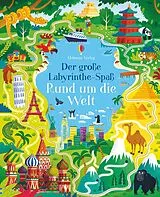 Kartonierter Einband Der große Labyrinthe-Spaß: Rund um die Welt von Sam Smith