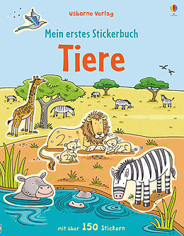 Kartonierter Einband Mein erstes Stickerbuch: Tiere von Jessica Greenwell