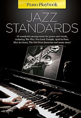  Notenblätter Piano Playbook - Jazz Standards