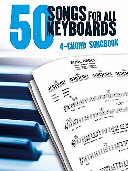  Notenblätter 4-Chord Keyboard Songbook50 Songs