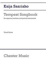Kaija Saariaho Notenblätter Tempest Songbook