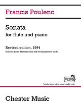 Francis Poulenc Notenblätter Sonata (+Audio Access)