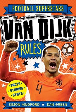 Couverture cartonnée Football Superstars: Van Dijk Rules de Simon Mugford