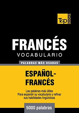 eBook (epub) Vocabulario español-francés - 5000 palabras más usadas de Andrey Taranov